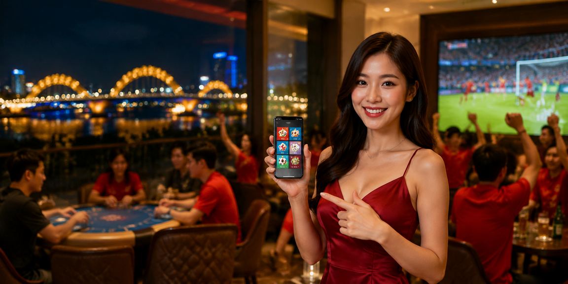 Người dùng chơi bài trực tuyến trên điện thoại tại Đà Nẵng
