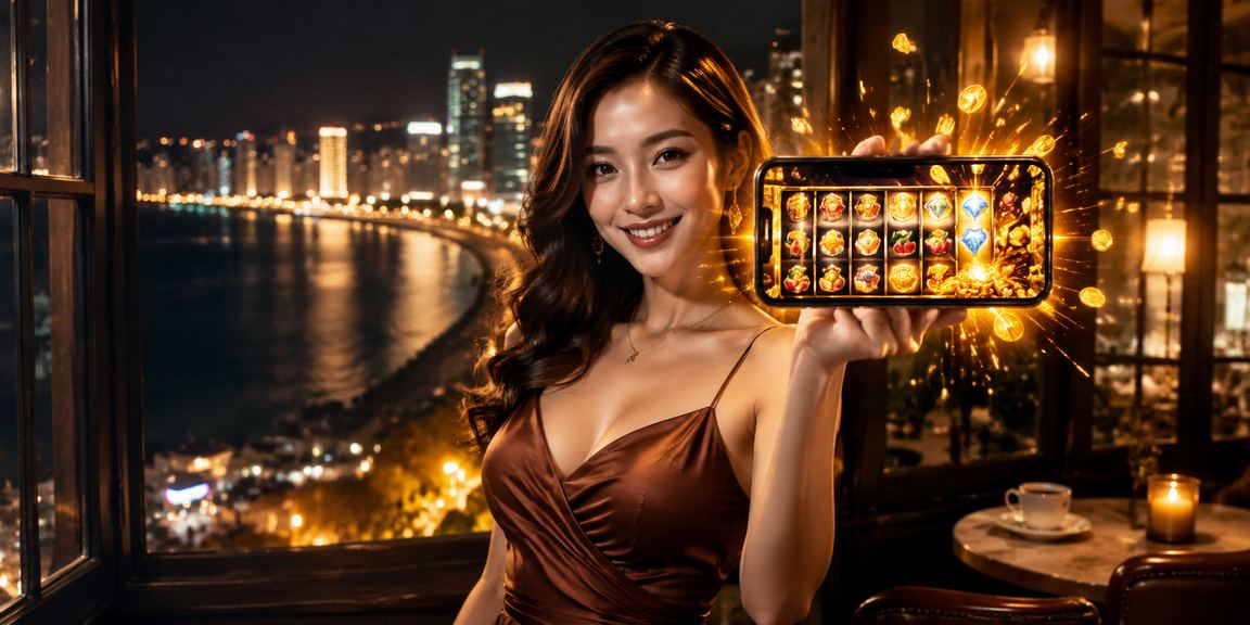 Người dùng chơi slot game trên điện thoại bên tách cà phê tại Quy Nhơn